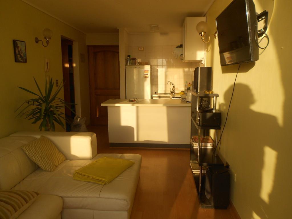 Apartamento Departamento Frente al Mar Concón Habitación foto